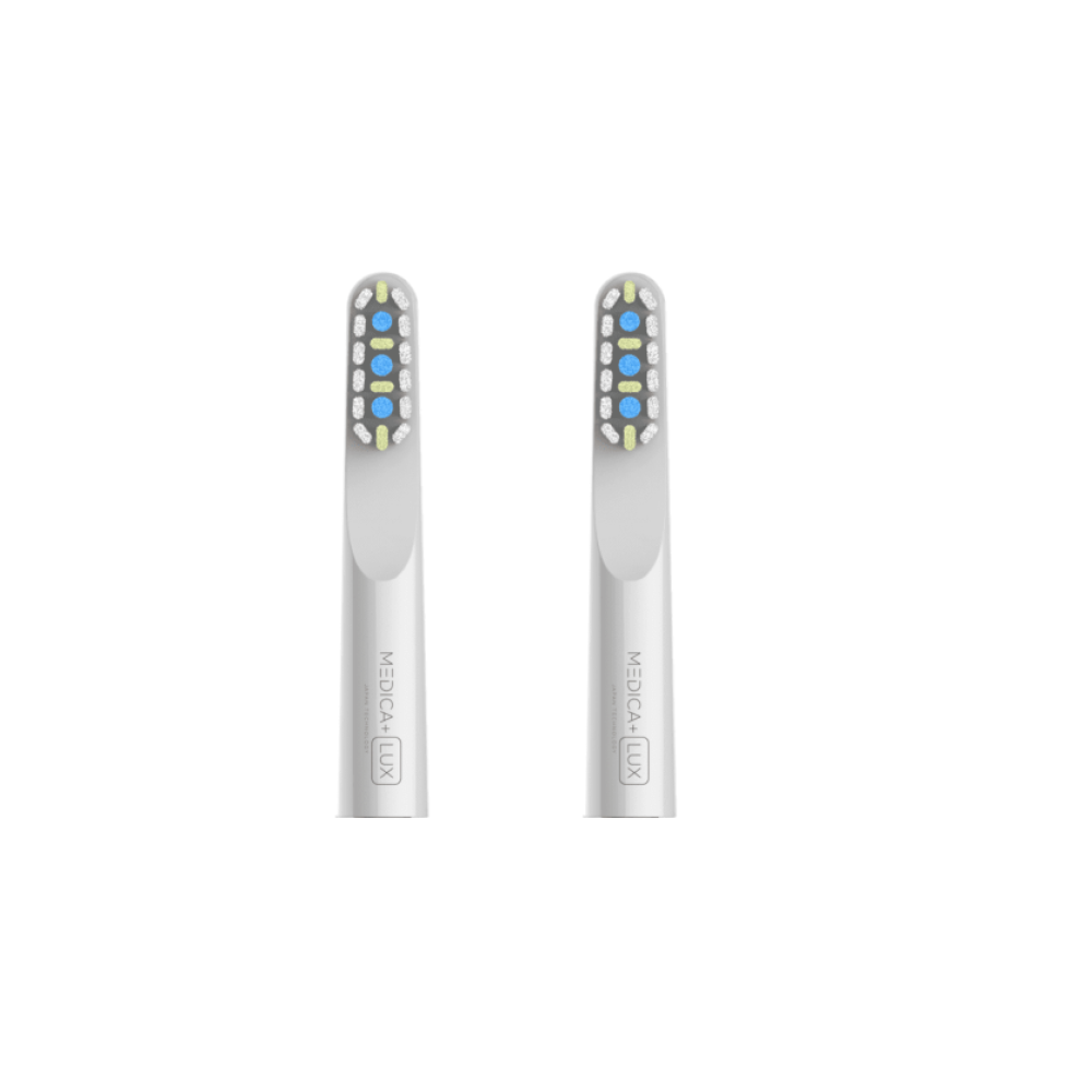 Wybielająca szczoteczka soniczna MEDICA+ Lux 10ХN Aluminum Portable Silver (Japonia)