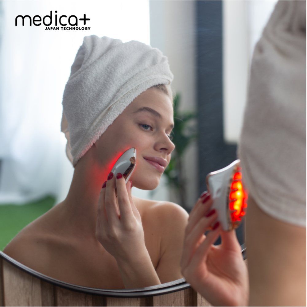 Mikroprądowy masażer liftingujący MEDICA+ Skin Lifting 5.0 (Japonia)