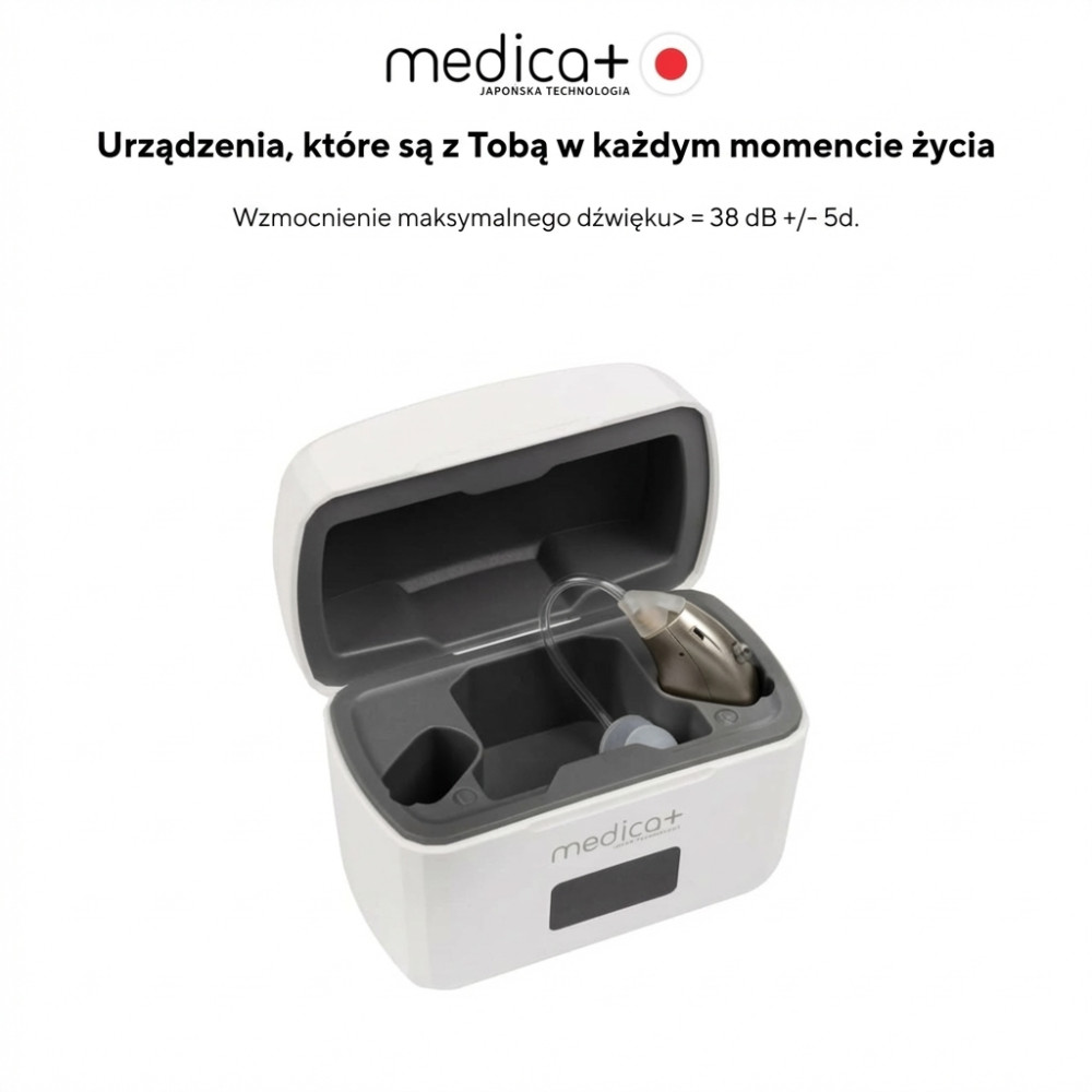 Uniwersalny aparat słuchowy MEDICA+ Sound Control 15 (Japonia)