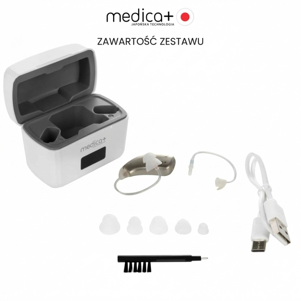 Uniwersalny aparat słuchowy MEDICA+ Sound Control 15 (Japonia)