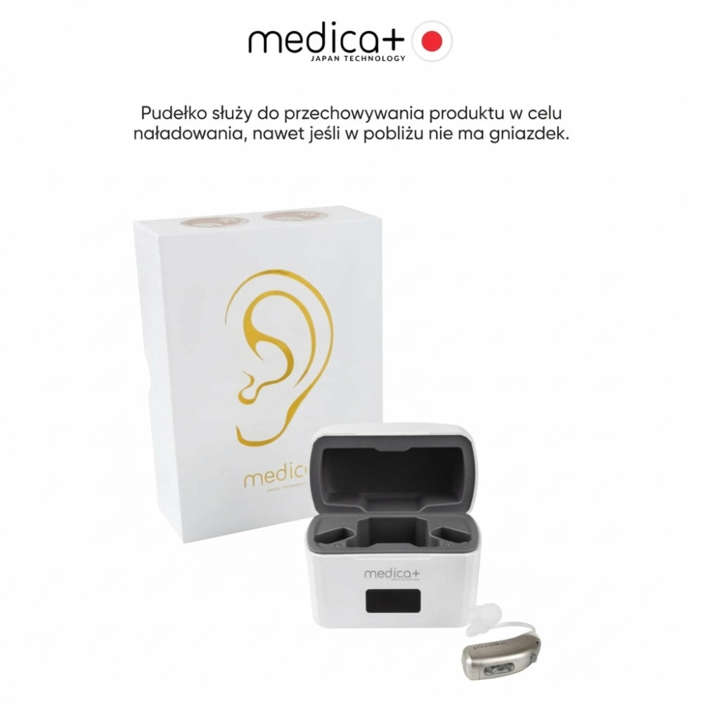 Uniwersalny aparat słuchowy MEDICA+ Sound Control 15 (Japonia)
