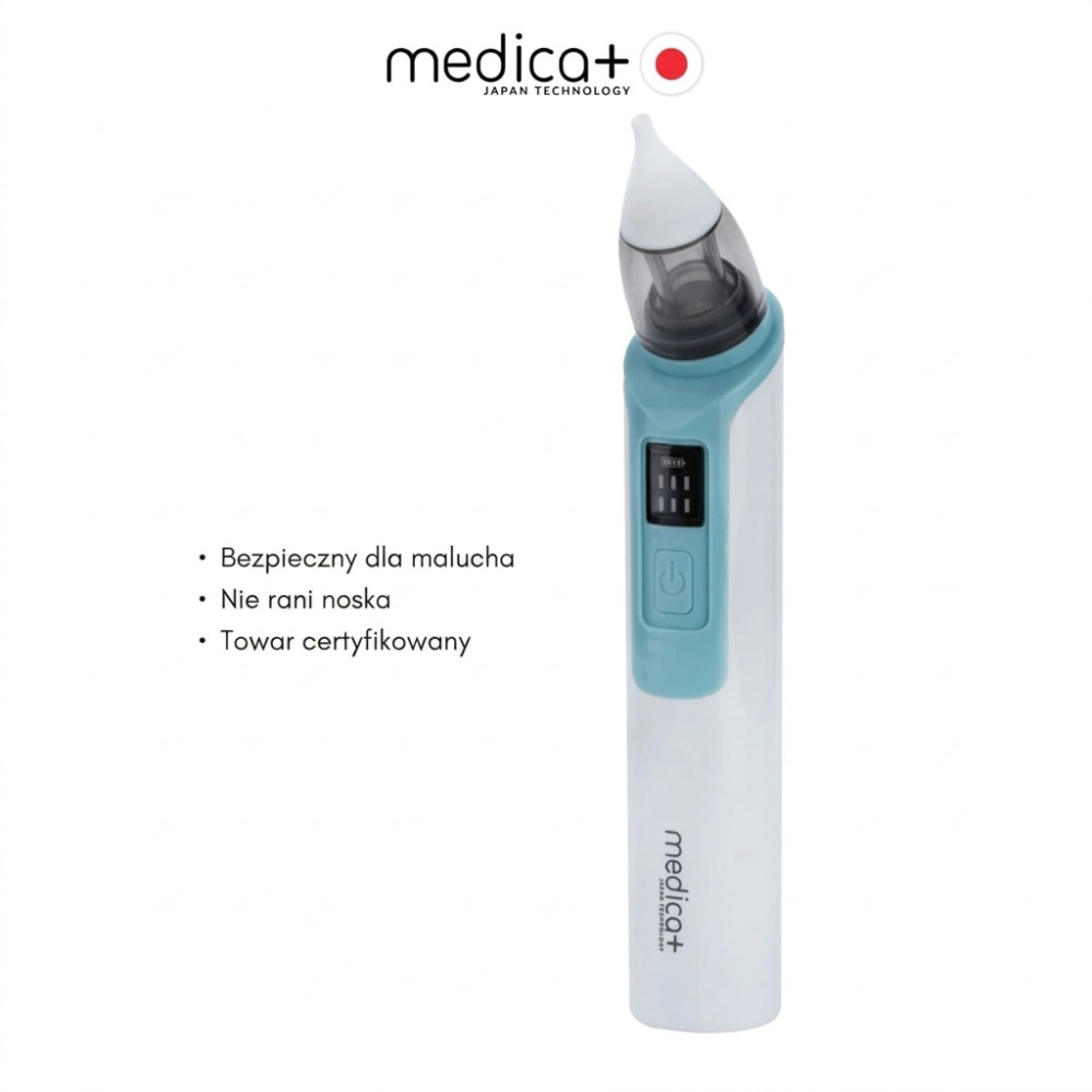 Aspirator do nosa MEDICA+ NOSE CLEANER 6.0, kolor żółty (Japonia)