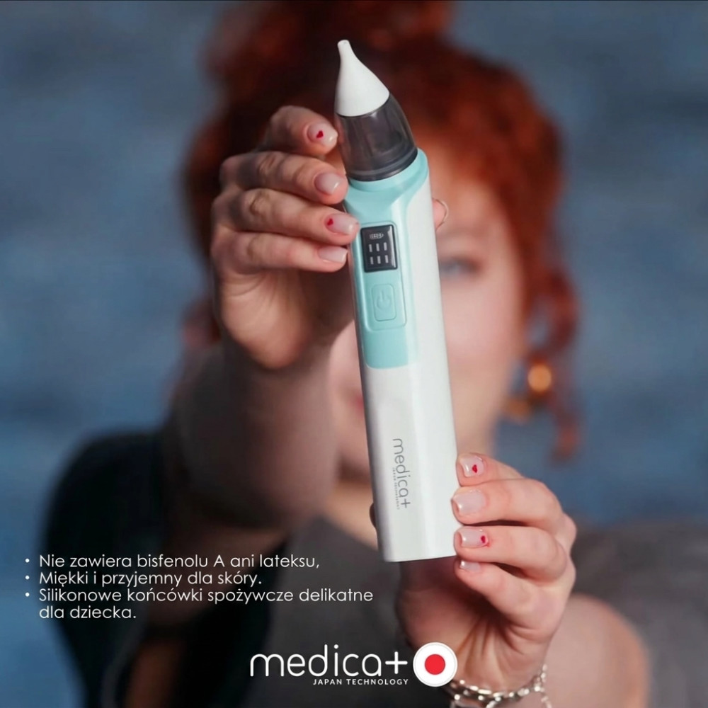 Aspirator do nosa MEDICA+ NOSE CLEANER 6.0, kolor żółty (Japonia)