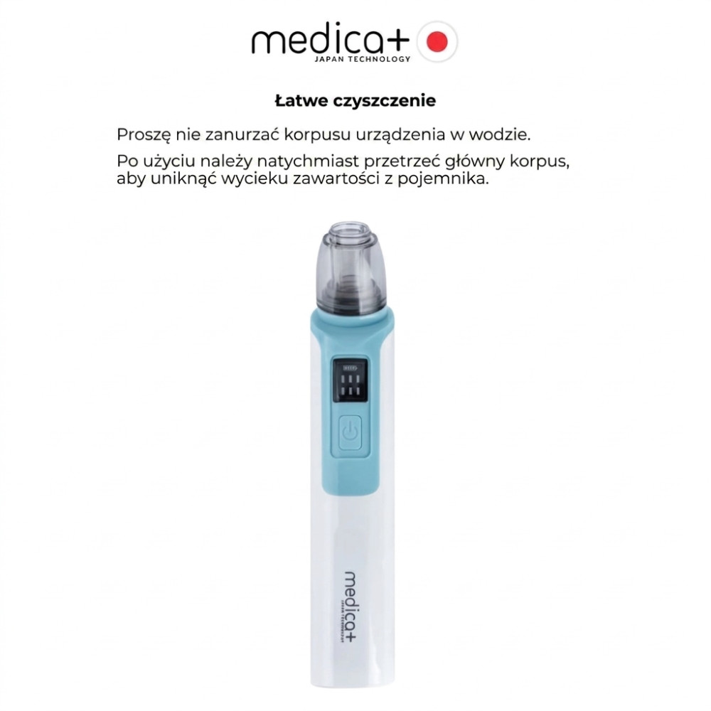 Aspirator do nosa MEDICA+ NOSE CLEANER 6.0, kolor żółty (Japonia)