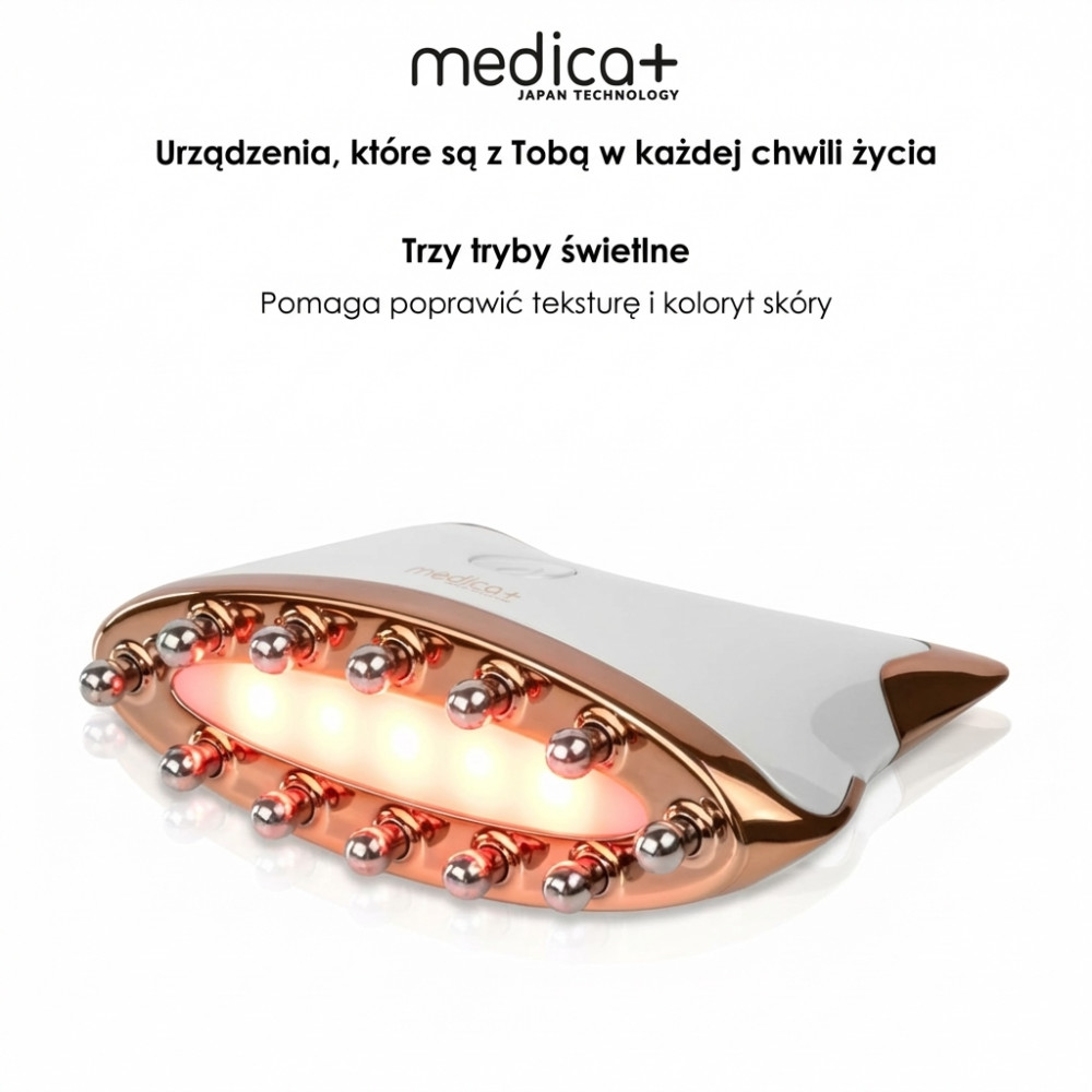 Mikroprądowy masażer liftingujący MEDICA+ Skin Lifting 5.0 (Japonia)