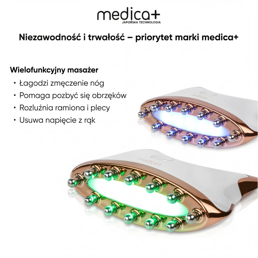 Mikroprądowy masażer liftingujący MEDICA+ Skin Lifting 5.0 (Japonia)