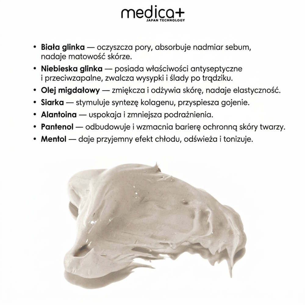 Maska zwężająca pory MEDICA+ Pore Control Mask (50 ml)