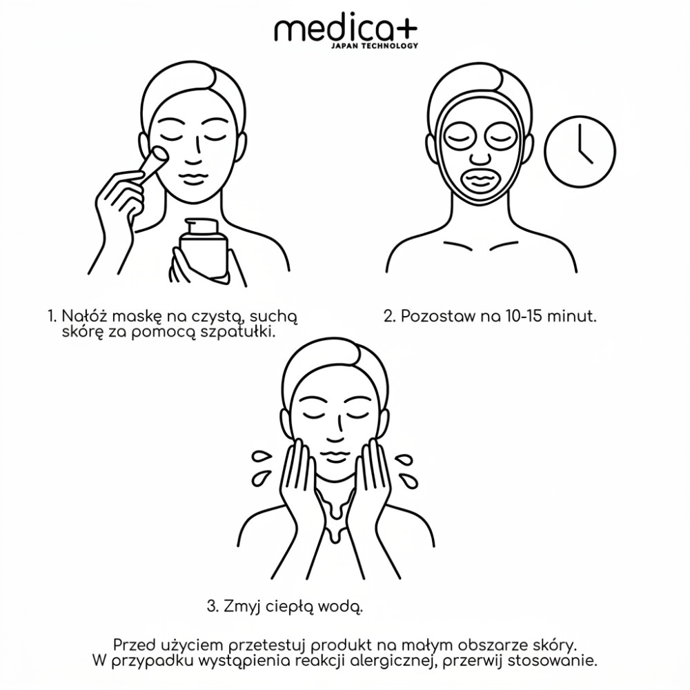 Maska zwężająca pory MEDICA+ Pore Control Mask (50 ml)