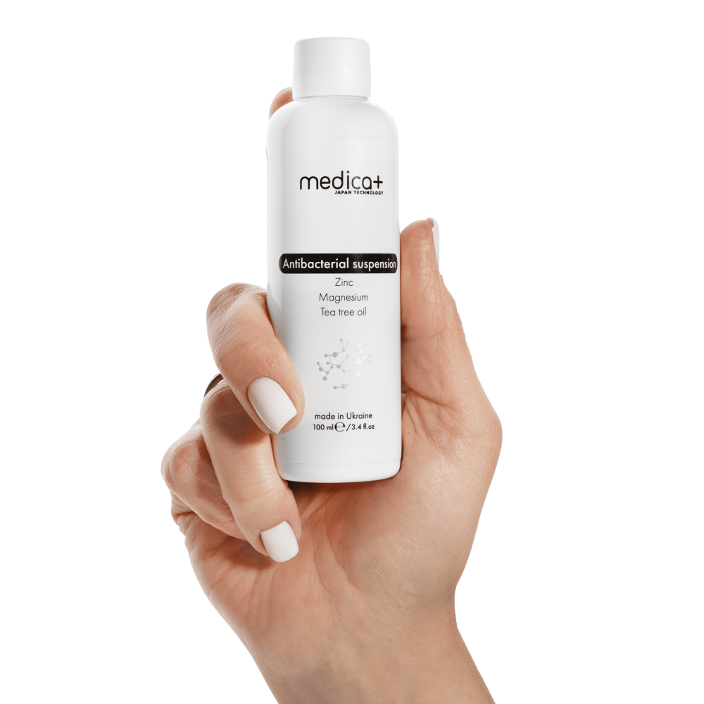 Zawiesina MEDICA+ o działaniu antybakteryjnym (100 ml)