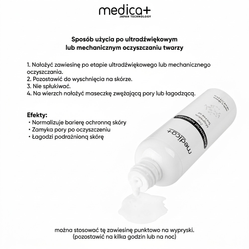 Zawiesina MEDICA+ o działaniu antybakteryjnym (100 ml)