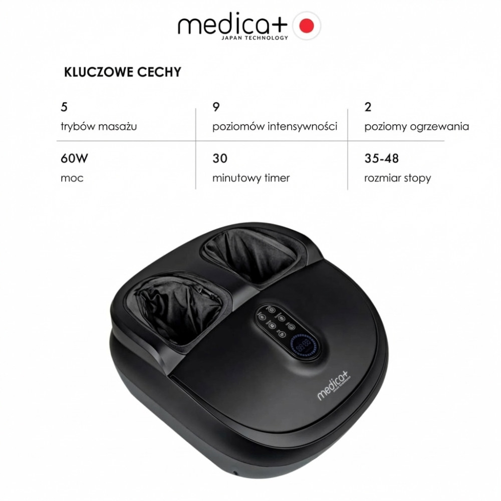 Masażer do stóp MEDICA+ FootMass 8.0 (Japonia)