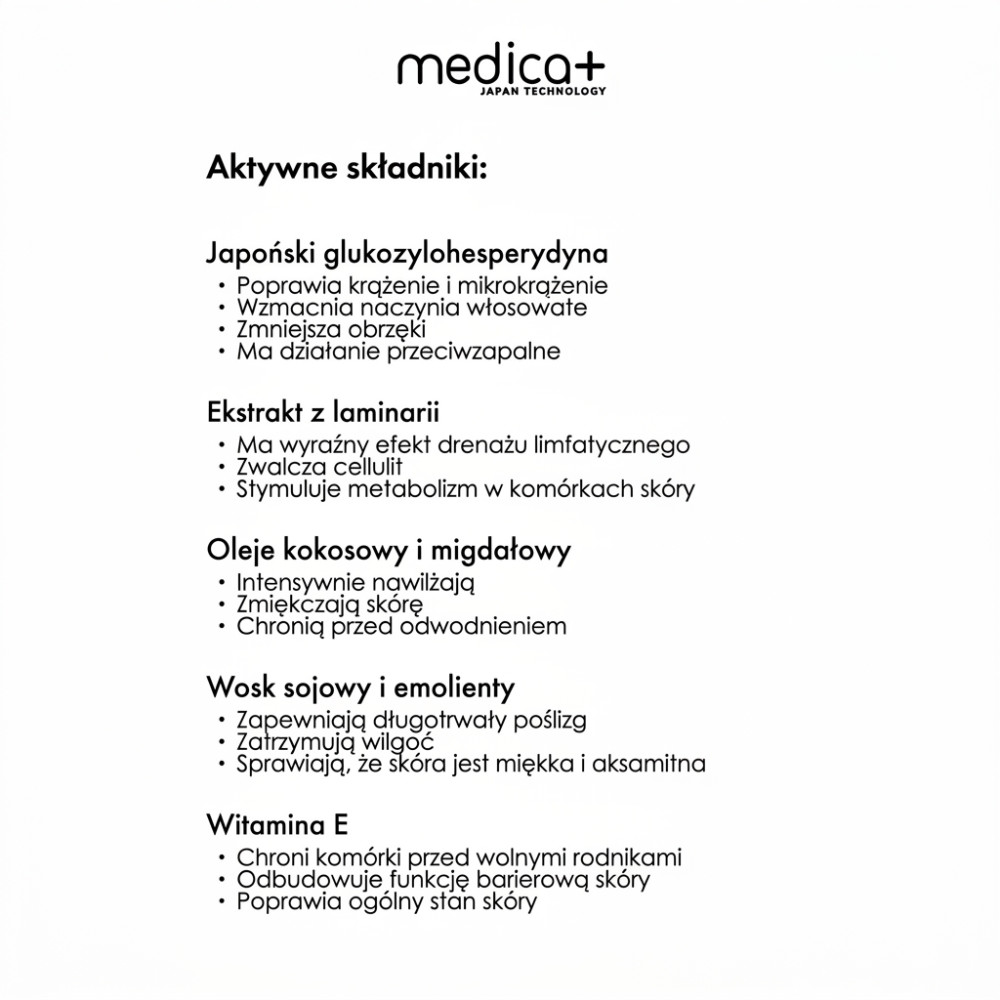 Krem do masażu ciała MEDICA+