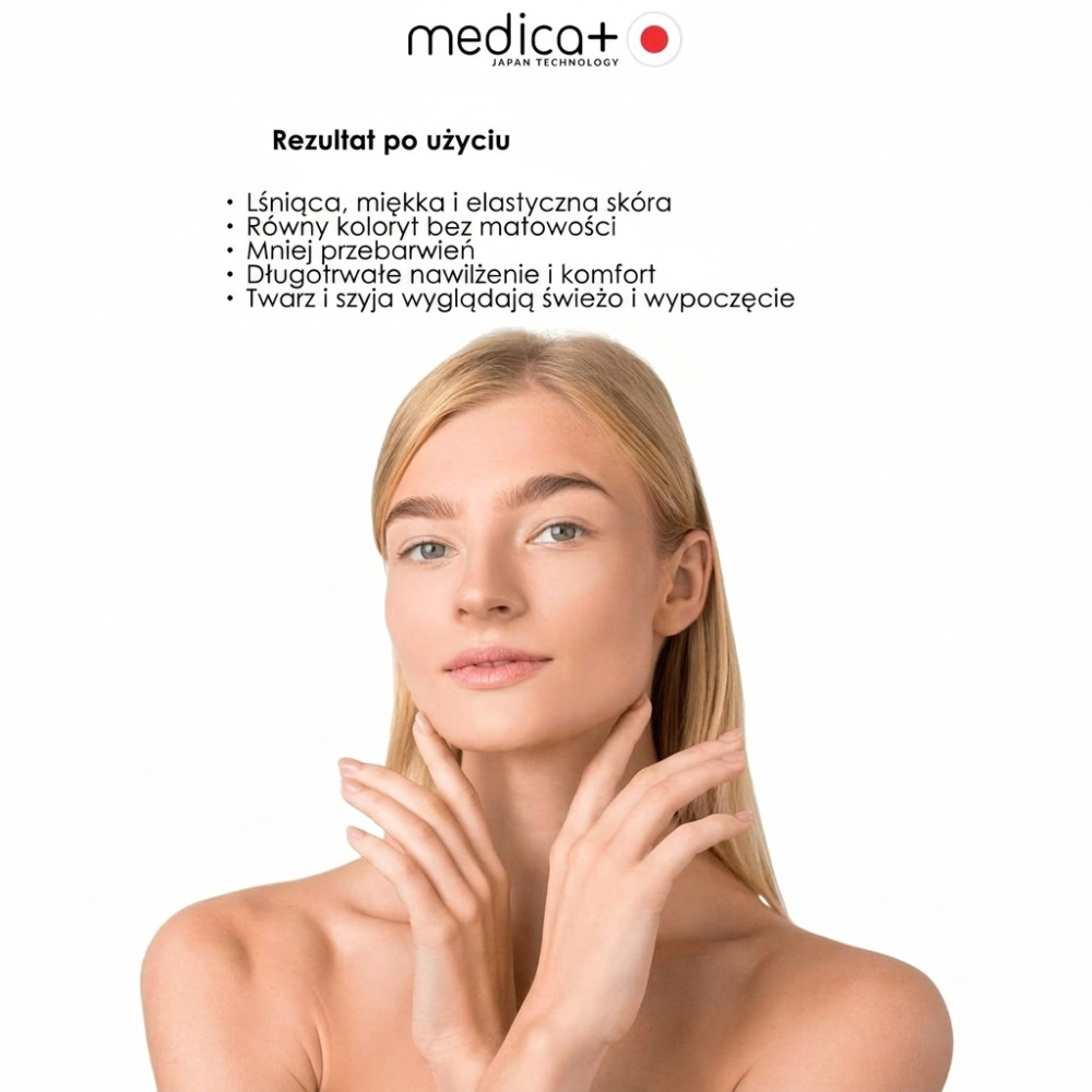 Maska do twarzy i szyi MEDICA+ Vita C Face&Neck Mask (50 ml)