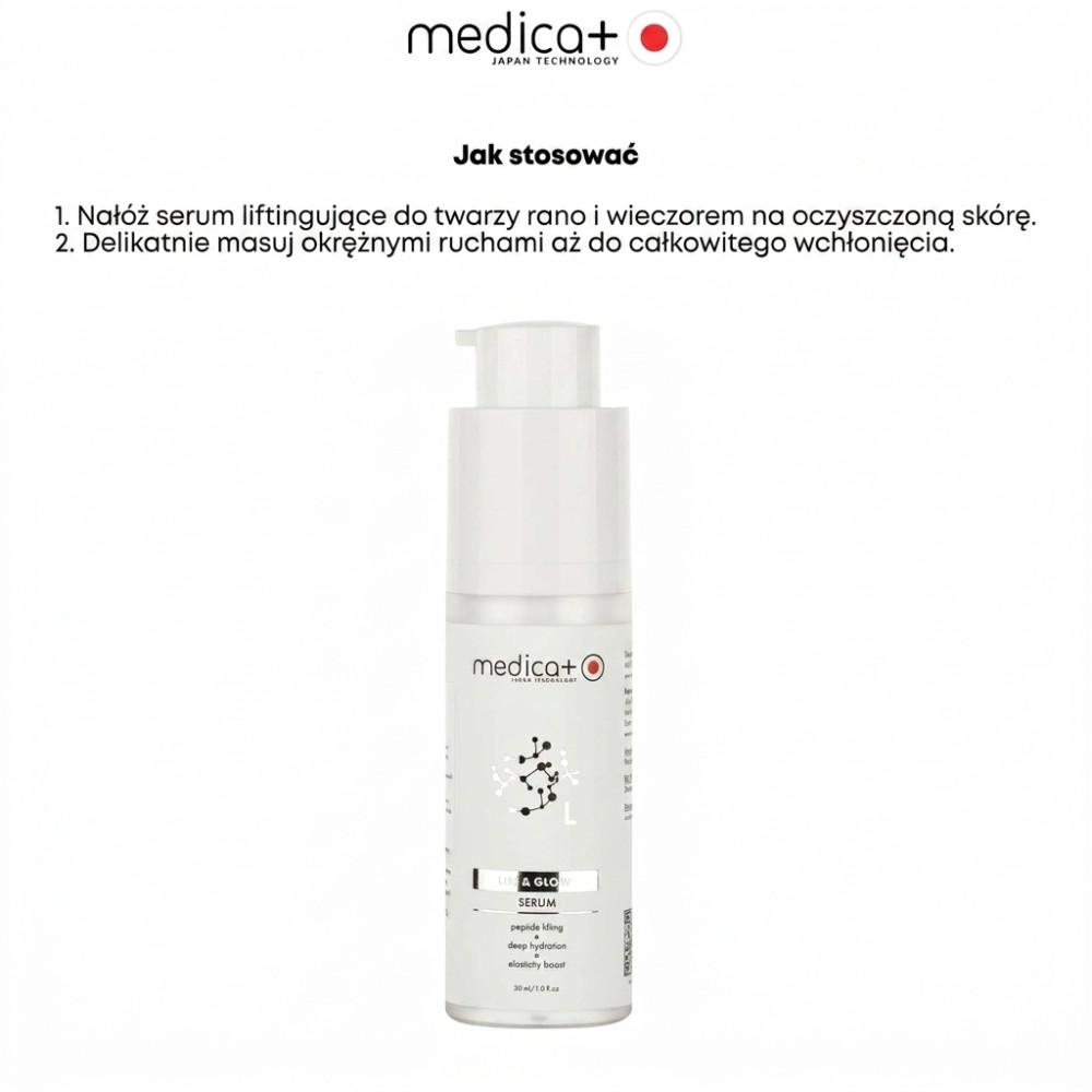 Serum liftingujące do twarzy MEDICA+ Lift & Glow Serum (30 ml)