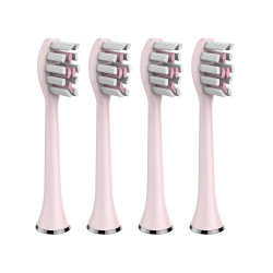 Końcówki do szczoteczki ultradźwiękowej MEDICA + PROBRUSH 9.0 w kolorze różowym (4 szt.) (Japonia)