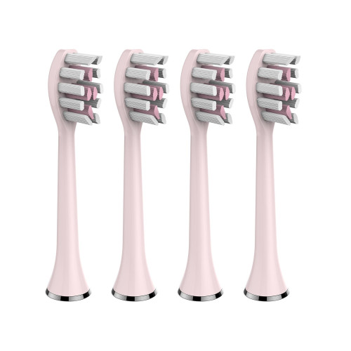 Końcówki do szczoteczki ultradźwiękowej MEDICA + PROBRUSH 9.0 w kolorze różowym (4 szt.) (Japonia)