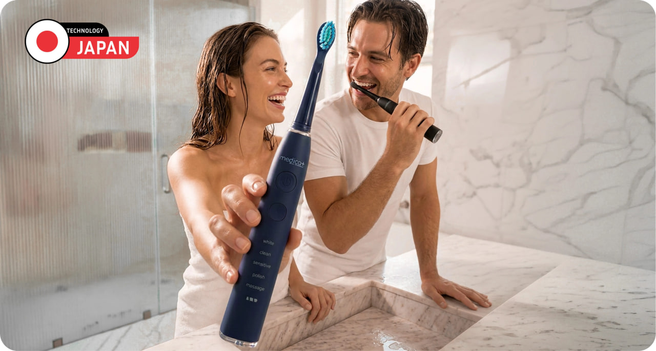 Ультразвуковая зубная щетка MEDICA+ PROBRUSH 8.0 Blue